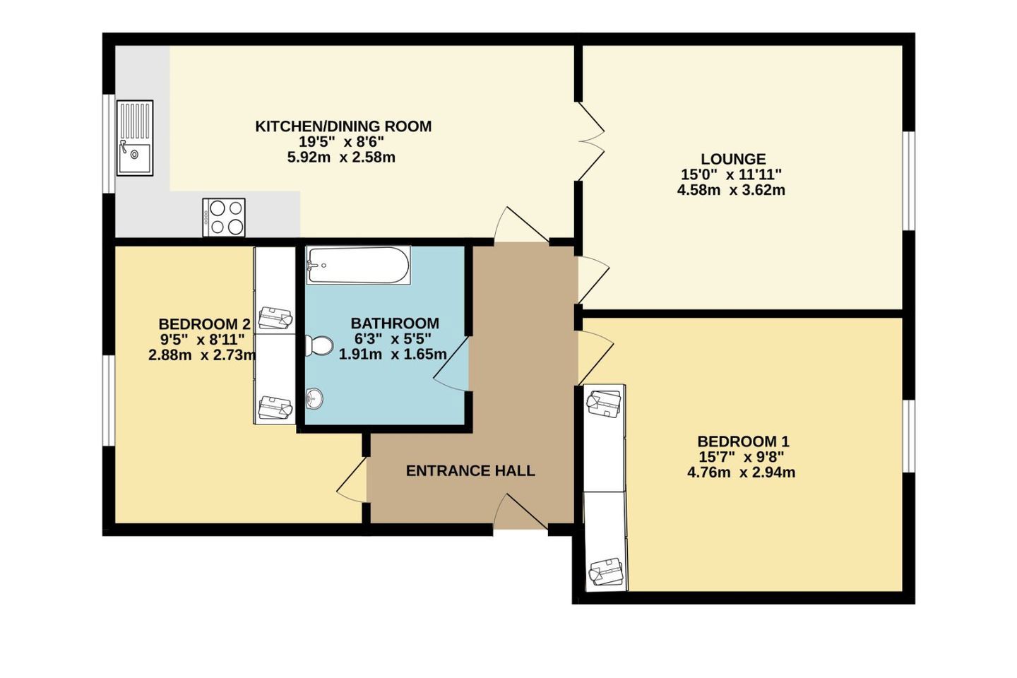 Apartment 74, River Mill View, Navan, Co. Meath, C15RR22 3