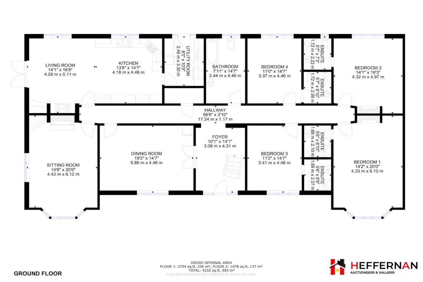 BARONY HOUSE, Barony House, Tullamore, Co. Offaly, R35H7T2 48