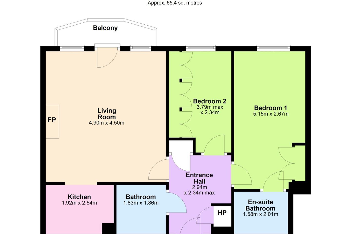 Apartment 15, Woodlands Court, Woodlands, Greystones, Co. Wicklow, A63P922 3
