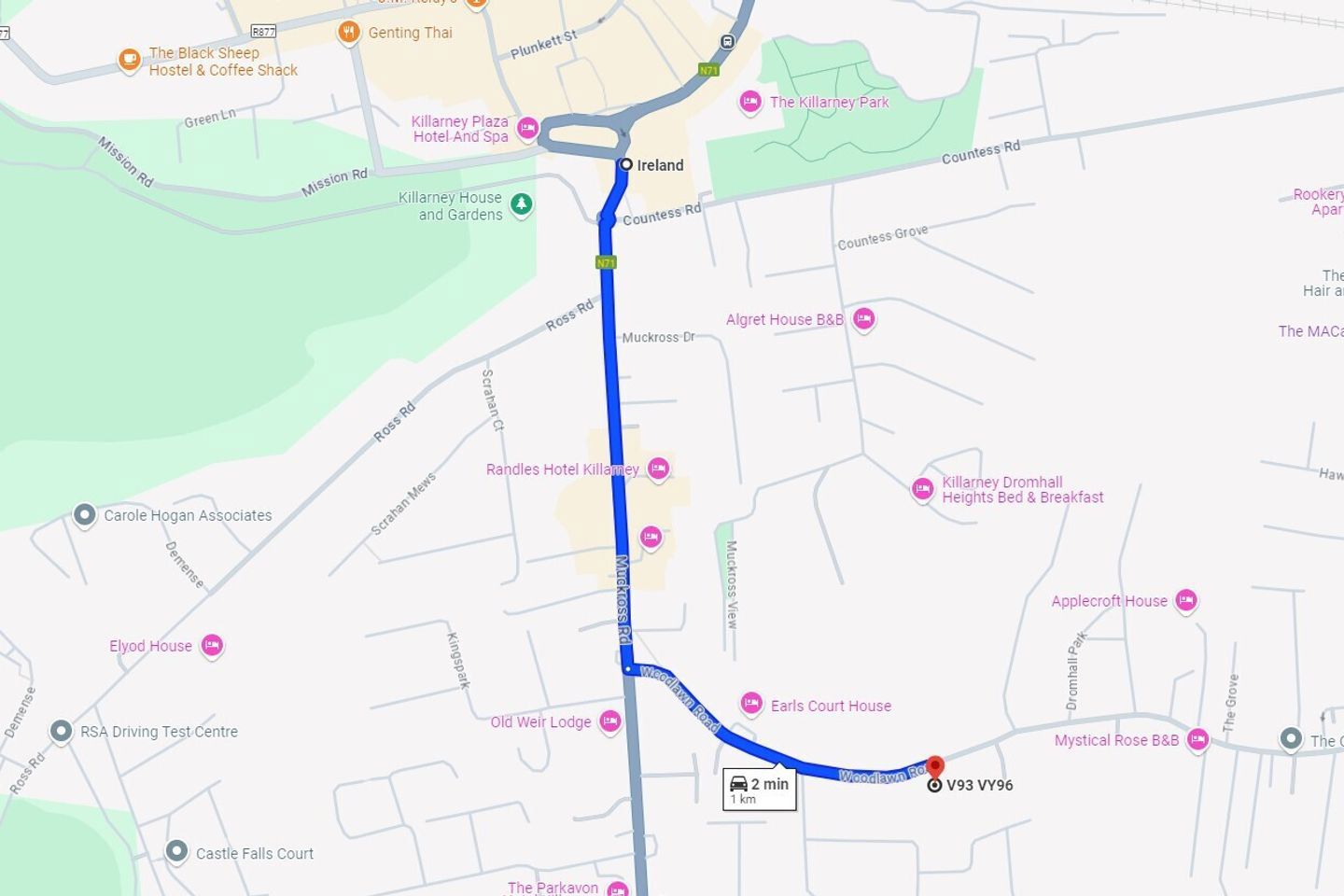 Eager House, Woodlawn Road, Killarney, Co Kerry, Killarney, Co. Kerry, V93VY96 12